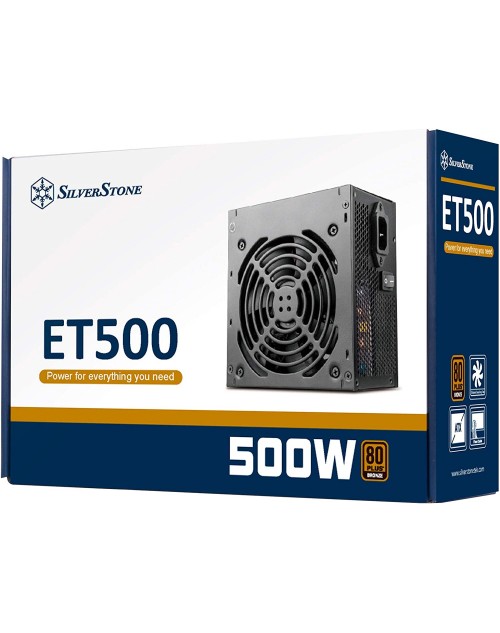 Silverstone ET500 80 PLUS Bronze 500W ATX power supply